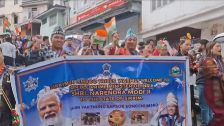 Sikkim PM MOdi support rally falsely link to nepal