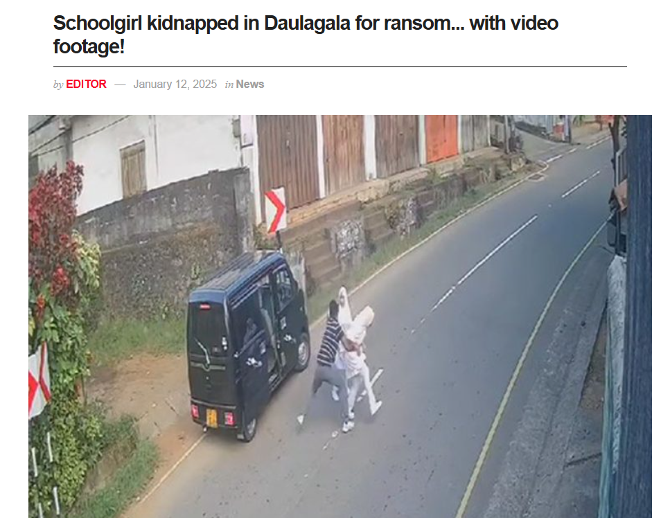 srilanka video of girl abduction falsely link to india with communal angle
