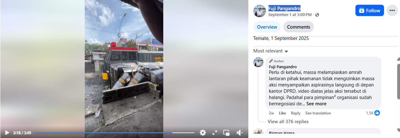 Indonesia Video Falsely link to Punjab