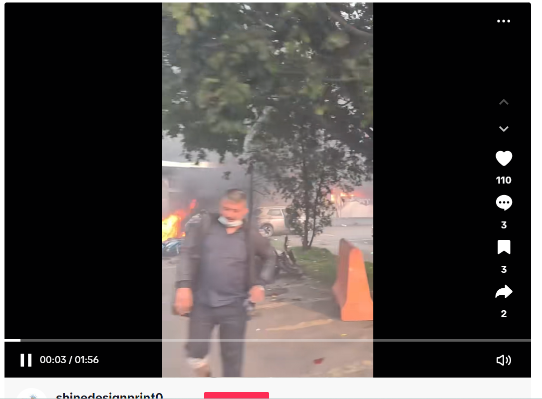 Nepal Violence Video falsely link to ladakh protest
