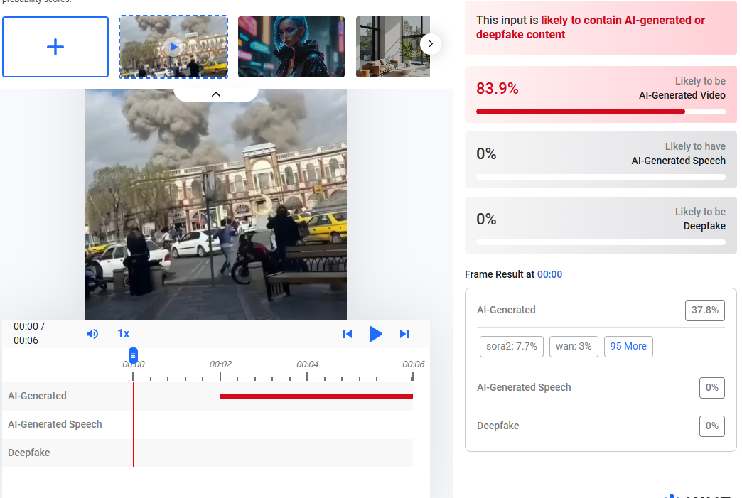 iran ayatollah ali khamenei house attack by isareal usa AI video viral