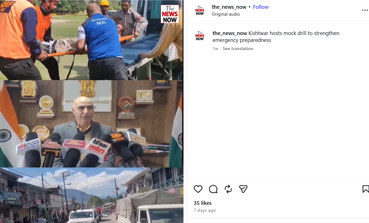 Kishtwar mock drill video, Jammu Kashmir viral video, Kishtwar terror attack viral video, Jammu Kashmir news